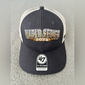 MLB World Series 2024 Trucker Hat – ’47 Brand – Adjustable – New with Tags